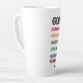 "GOD DESIGNED ME" - Letzte Tasse (Linke Ecke)