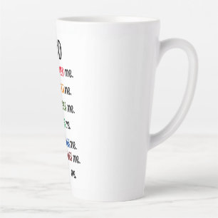 "GOD DESIGNED ME" - Letzte Tasse