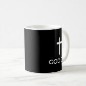 God Did Christian Faith Testimony Blessing Miracle Kaffeetasse (VorderseiteRechts)