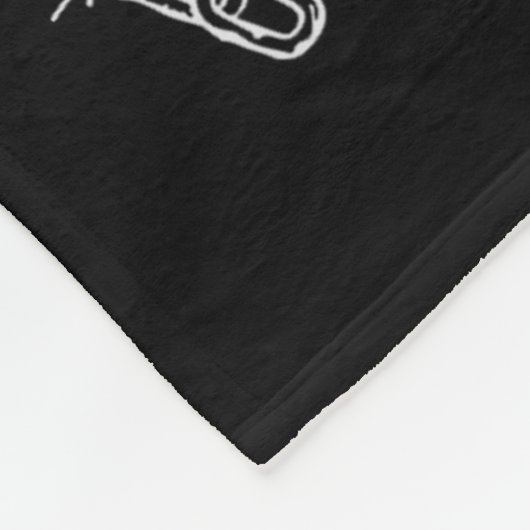 God Did It First Funny Christian 6 7 Six Seven  Fleecedecke (Ecke)