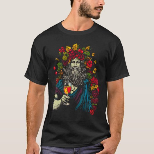 God Dionysus Greek Mythology T-Shirt (Vorderseite)