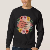 God Doesn't Call the Qualified, Christian, Inspira Sweatshirt (Vorderseite)