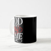 God Dont Play About Me Insrational Faith  Kaffeetasse (Vorderseite Links)