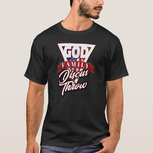 God Family and Discus Throw T-Shirt (Vorderseite)
