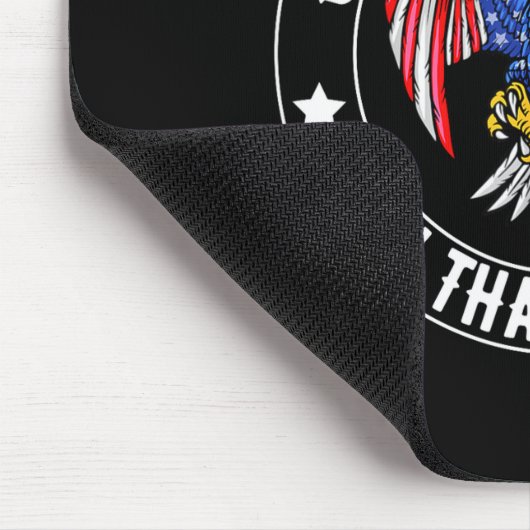 God Family Country In That Order Christian Patriot Mousepad (Ecke)