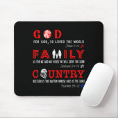 God Family Country Mousepad (Mit Mouse)