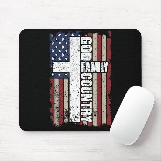 God Family Country Mousepad (Mit Mouse)