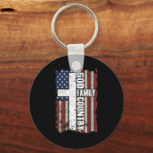 God Family Country  Schlüsselanhänger (Vorderseite)