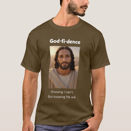 God-fi-dence T-Shirt (Vorderseite)