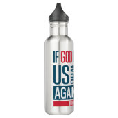 God for us edelstahlflasche (Links)