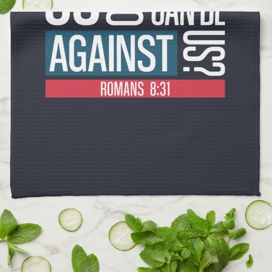 God for us geschirrtuch (Gefaltet)