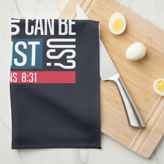 God for us geschirrtuch (Viertel Falte)