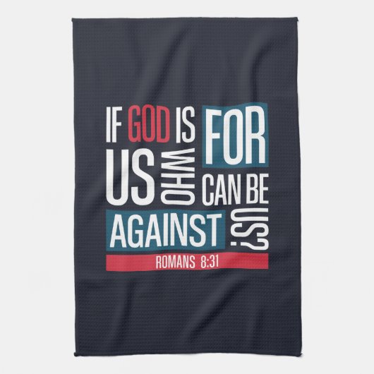 God for us geschirrtuch (Vertikal)