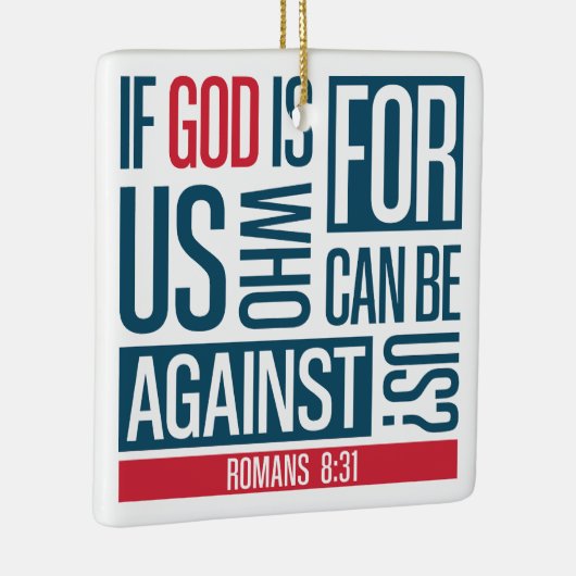 God for us keramikornament (Rechts)