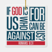 God for us keramikornament (Rückseite)