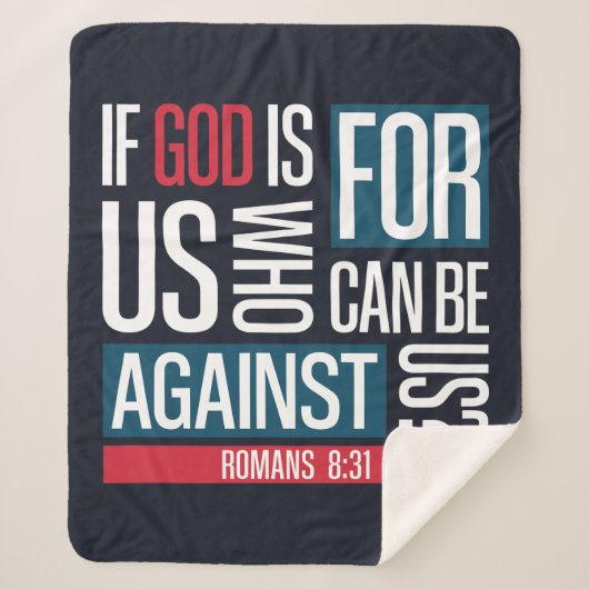 God for us sherpadecke (Vorderseite)