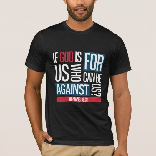 God for us T-Shirt (Vorderseite)