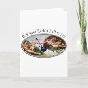 God gave Rock and Roll to you Karte