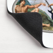 God gave Rock and Roll to you Mousepad (Ecke)