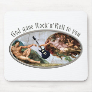 God gave Rock and Roll to you Mousepad