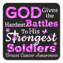 GOD gibt die schwierigsten Schlachten