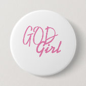 God Girl Button (Vorderseite)