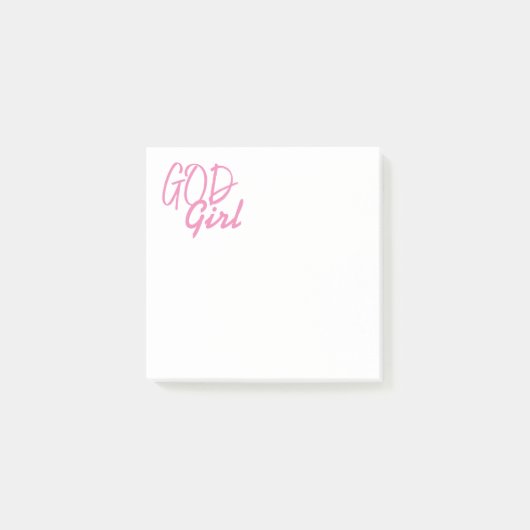 God Girl Post It Notes Post-it Klebezettel (Vorderseite)