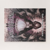 God Gives Me Peace - Christian Anime Puzzle (Horizontal)
