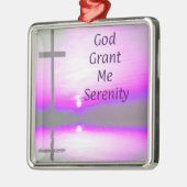 God Grant Me Serenity oranament Ornament Aus Metall (Links)
