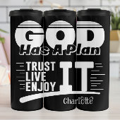 God Has A Plan Trust Thermosbecher