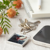 GOD HATES US ALL | Premium-Schlüsselanhänger Schlüsselanhänger (Seite)