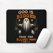God Is Bigger Soky Season Christian Funny Hallowee Mousepad (Mit Mouse)