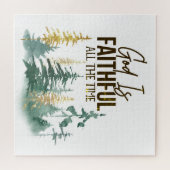 God is Faithful all the Time Puzzle (Horizontal)