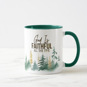 God is Faithful all the Time Tasse