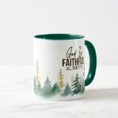 God is Faithful all the Time Tasse (VorderseiteRechts)