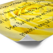 God is faithful bible verse 1 Corinthians 10:13 Poster (Ecke)