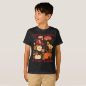 God Is Faithful In Every Season Floral Fall Christ T-Shirt (Vorne ganz)