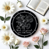 God Is Good All The Time Art Runde Wanduhr