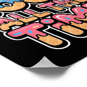 God Is Good All The Time Christian Ice Cream Drip Poster (Ecke)