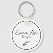 God Is Good All The Time Customizable Schlüsselanhänger (Rückseite)