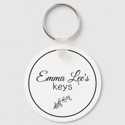 God Is Good All The Time Customizable Schlüsselanhänger (Rückseite)