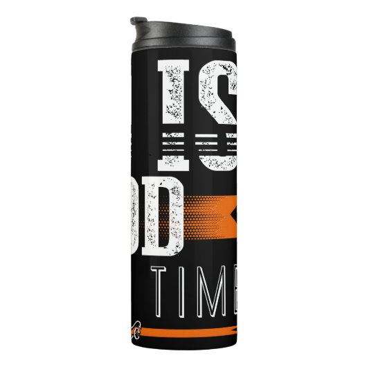  God Is Good All The Time Thermosbecher (Nach rechts gedreht)