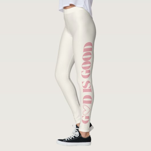 "'God Is Good' Glaube-basiertes Kirchen-Event Warm Leggings (Links)