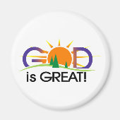 God is Great Magnet (Vorne)
