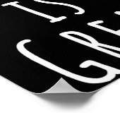 God Is Great Poster (Ecke)