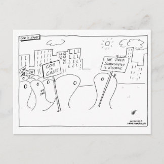 God is great postkarte