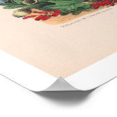 GOD IS LIEBE von Currier & Ives Poster (Ecke)