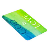 God is Love Inspirational Magnet (Rechte Seite)