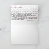 God is Mightier than the Sea: Psalm 93:4 Karte (Innenseite)