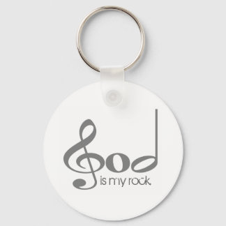 "God is My Rock"-Schlüsselanhänger Schlüsselanhänger